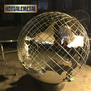 Escultura de Animales de Acero Inoxidable para Exteriores, Hecha a Mano, Ecológica, Diseño de Arte Moderno, Duradera, para Paisajismo, de Fábrica en Foshan - Product Image 5