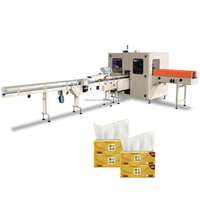 Machine d'emballage automatique pour serviettes en papier et film plastique, machine d'emballage pour serviettes en papier, machine d'emballage pour serviettes
