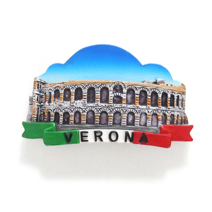 Aimants <span class=keywords><strong>de</strong></span> réfrigérateur ronds personnalisés en Italie Villes <span class=keywords><strong>de</strong></span> Souvenirs <span class=keywords><strong>de</strong></span> voyage avec logo personnalisé Réfrigérateur en rés - Product Image 3