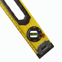 Niveau à bulle en alliage d'aluminium de qualité export, personnalisable en gros, précision DIY, précision +/-10mm, mesure 0-5m