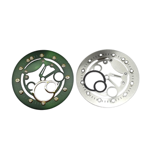 カスタマイズされたステンレス鋼スケルトン腕時計自動オープンダイヤルサークルスケルトン機械腕時計 - Product Image 2