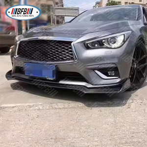 Lèvre de pare-chocs en fibre de carbone compatible avec Infiniti Q50 2018-2020 - Product Image 5