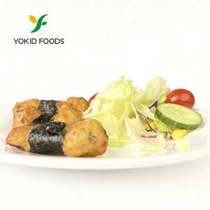 Rollo de Vegetales con Surimi de Calamar y Nori Congelado, Listo para Freír, para Bares y Restaurantes, Suministro al por Mayor - Product Image 6