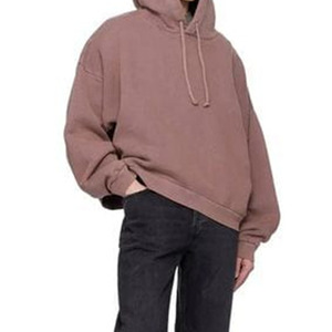 เสื้อฮู้ดดี้ผ้าคอตตอนผสมสีพื้นแบบใหม่ล่าสุดสำหรับผู้ชาย ผู้ผลิตมืออาชีพ เสื้อฮู้ดดี้โอเวอร์ไซส์สำหรับผู้ชาย - Product Image 5