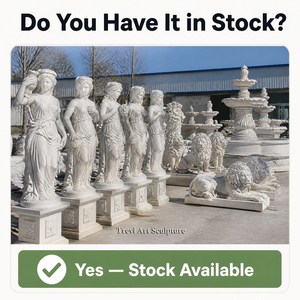 Estatua de Atlas de Mármol de Tamaño Real TREVI, Tallada a Mano en Piedra Blanca Natural, Escultura de Mitología Griega, Decoración de Jardín Personalizada al por Mayor - Product Image 4
