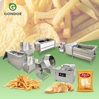 Frietjes Semi-Automatische Prijs Kleinschalige Franchs Aardappelen Verwerken Productlijn Aardappelchips Maken Machine