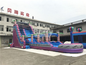 Toboganes acuáticos inflables para niños y adultos, entretenimiento comercial para niños, Castillo rebotador, venta al por mayor - Product Image 6