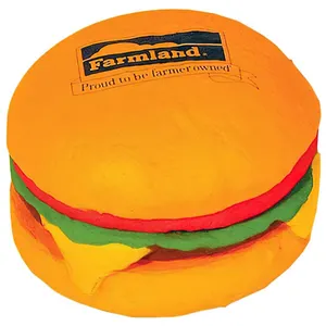 Bola antiestrés personalizable Cheeseburger PU/Stress Reliever/Stress Toy