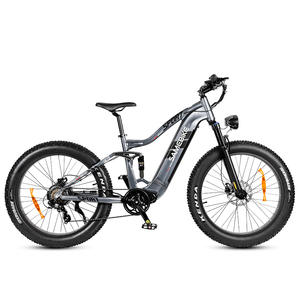 750W BAFANG puissant moteur Samebike Rs-A08 V6 V8 26 "suspension complète 17Ah grande capacité batterie tout Terrain Ebike gros pneu - Product Image 1