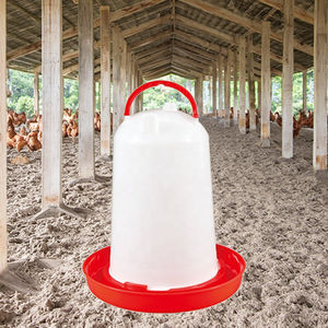 Dispensador de Agua Portátil para Pollos de 6L, Color Rojo, de PP, para Granjas Avícolas, Comedero para Animales, Gran Venta - Product Image 3