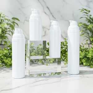 Vacuum <b>Bottle</b> Packaging Cosmetic Airless <b>Bottle</b> with PP Material <b>Pump</b> Sealing Round Shape - Product Image 2