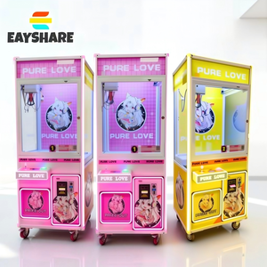 wholesale ODM Support Local POS Payment <b>Mini</b> Crane Claw Machine Stuffed Animals Commercial Machine for Sale - Product Image 3
