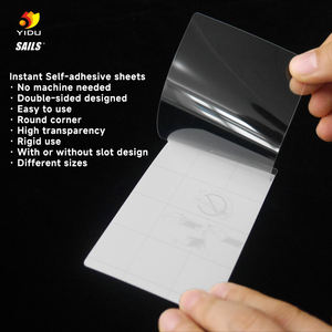 Feuilles de plastification auto-adhésives personnalisées YIDU, 270 microns, pochettes de plastification à froid haute résistance, cartes auto-plastifiantes en PET, format A4 - Product Image 2