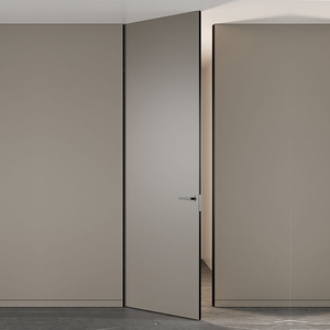 ประตูที่มองไม่เห็นภายในคุณภาพสูงประตูทึบขนาดใหญ่ประตูที่ซ่อนอยู่การออกแบบที่ทันสมัยไร้กรอบประตู - Product Image 6