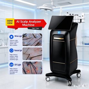 Máquina Analizadora de Cuero Cabelludo Vertical con IA, Detector de Folículos Pilosos, Dispositivo de Diagnóstico de Salud Capilar para Salón de Belleza y Centro de Cuidado Capilar - Product Image 1