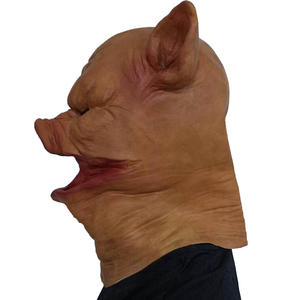 Máscara de Látex para Disfraces, Divertida, de Animales, Cerdo, Halloween y Navidad, Terror, <span class=keywords><strong>Mago</strong></span>, Fantasma, Monstruo - Product Image 2
