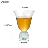 Verre à gelée de Soda et de lisse 320ml, de haute qualité, Transparent, verre givré personnalisé, grand gobelet en verre
