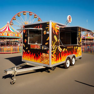 2025 Food Truck Fully Equipped Ice Cream Coffee Trailer For Sale United States - Product Image 2