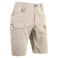 Shorts cargo tactiques IX7 pour homme, 100% polyester, imperméables, pour le cyclisme, le travail et les activités de plein air, été