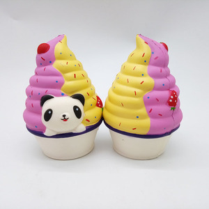 Juguete de Descompresión de Gelatina Blanda de Rebote Lento con Música para Amasar, Diseño de Helado - Product Image 4