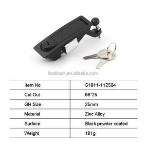 Kẽm hợp kim nén khóa <span class=keywords><strong>push</strong></span> <span class=keywords><strong>button</strong></span> kích hoạt LEVER bảng điều chỉnh khóa - Product Image 3