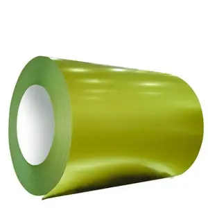 Double coating roll red color coated steel coil prepainted galvanized roofing printed ppgi ppgl steel coil