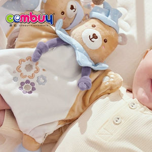 Sonajero <span class=keywords><strong>Musical</strong></span> para Bebés con Muñeco <span class=keywords><strong>de</strong></span> Peluche, Relleno <span class=keywords><strong>de</strong></span> Algodón PP y Tela <span class=keywords><strong>de</strong></span> Algodón, Toalla Calmante para Bebés - Product Image 6