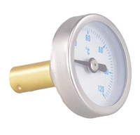 Thermomètre à sonde personnalisable double Yuhuan Source Factory 0-120 OEM/ODM, indice de protection IP55, garantie 1 an