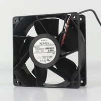 Ventilateur de refroidissement NMB 5V 12V 48V DC 24V 2.00A AC EC 12038 120X120X38MM 12CM à haut volume d'air pour serveur, quatre fils, 12038VA-24R-BLE