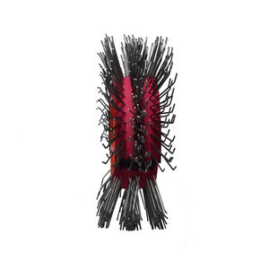 <span class=keywords><strong>Brosse</strong></span> <span class=keywords><strong>métallique</strong></span> électrique industrielle pneumatique pour le décapage de la rouille, roue à fil d'acier pour le nettoyage et le traitement de surface, OEM 108MM - Product Image 6