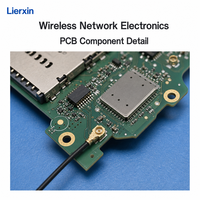 Boîtier PCB portable pour carte de circuit imprimé WiFi, applications électroniques OEM pour réseaux sans fil