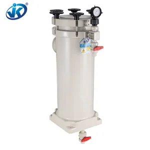 Good Quality PCB Chemical Industry Hydrochloric Acid Polypropylene Plastic Chamber Filter Housing