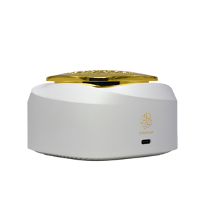 SHANYUAN lüks patentli taşınabilir Bakhoor tütsü brülör tip C şarj kablosu ve Agarwood ve kokulu Oud için uygun - Product Image 4