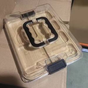 <span class=keywords><strong>Planche</strong></span> à découper en bois massif pour la cuisine, plateau à <span class=keywords><strong>fromage</strong></span>, plateau à en-cas, couvercle transparent, vente chaude, stock disponible - Product Image 5