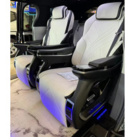 Accessoires de voiture Sièges pilotes pour Mercedes Sprinter Captain Chair arrière en cuir de luxe pour Vito V Class Auto Seats W447 Car Seat
