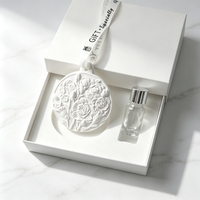 Diffuseur de parfum en porcelaine artisanale Finru, diffuseur de parfum à bâtonnets, diffuseur d'arômes suspendu pour voiture, armoire, désodorisant, cadeau parfumé
