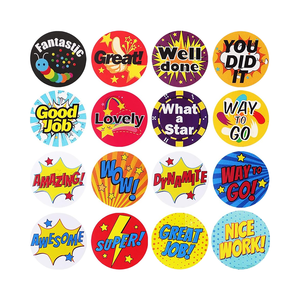 Pegatinas Adhesivas de Recompensa para Niños, Duraderas, Impermeables, de Vinilo Ecológico, para Motivación y Elogios en el Aula - Product Image 2