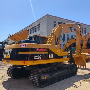 Excavatrice Caterpillar 320B d'occasion à bas prix, 20 tonnes, importée du Japon, grande excavatrice d'occasion, conforme EPA/CE, à vendre - Product Image 1