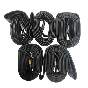Cámaras de aire para bicicleta de 12-26 pulgadas con válvula de latón de 60 mm, duraderas para bicicletas de montaña y carretera - Product Image 1