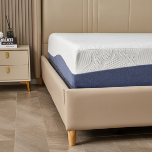 Colchón Híbrido de Espuma Viscoelástica con Resortes Individuales, 10 Pulgadas de Grosor, Diseño Moderno y Fresco para Dormitorio, Sensación Firme y Acolchada - Product Image 3