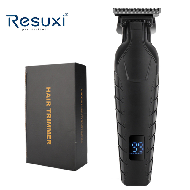 Resuxi S61 Men Waterproof Rechargeable Multi-Function Ceramic Blade Trimmer Machine Set 7000 RPM Zero Gapped Body Hair USB