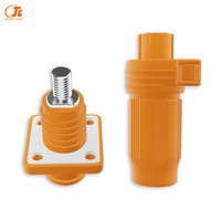 Conector Recto de 1500V para Sistemas de Energía Nueva, Conectores de Alimentación M8 para Sistemas de Almacenamiento de Energía