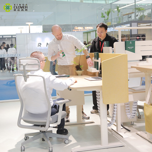 Modern <b>Simple</b> Design Staff Height Adjustable Modular Computer Workstation for Smal Commercial Use - Product Image 6