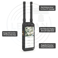 Sensor y Localizador RF Profesional para Drones Portátiles con un Rango de Detección de 3 km, Espectro Pasivo de 100 MHz-6.2 GHz, Banda IP67