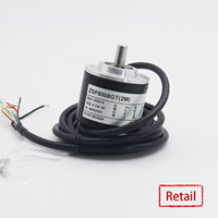 Encodeur rotatif incrémental DC 8-24V, alimentation à large plage de tension, encodeur optique à arbre de 8 mm, capteur de position de haute qualité
