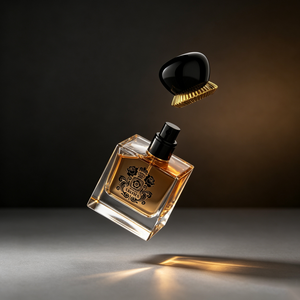 Botella <span class=keywords><strong>de</strong></span> Perfume <span class=keywords><strong>de</strong></span> Vidrio <span class=keywords><strong>de</strong></span> Lujo Personalizada, Botellas <span class=keywords><strong>de</strong></span> Perfume Transparentes con Atomizador, 50ml 100ml, Botella <span class=keywords><strong>de</strong></span> Perfume Cuadrada <span class=keywords><strong>de</strong></span> Vidrio Vacía con Tapa Dorada - Product Image 6