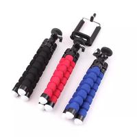 Universal Mini Fleksibel Spons Portabel Gurita Tripod Pemegang Mount Adapter Selfie Tongkat Tripod Berdiri untuk Ponsel atau Kamera