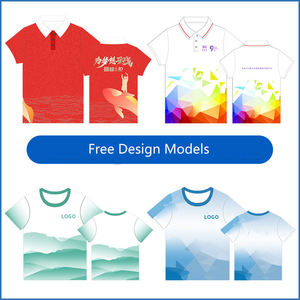 Deportes de punto transpirables para hombres para camisa Polo Diseño de sublimación Uniformes estampados Trajes de trabajo de apoyo - Product Image 3