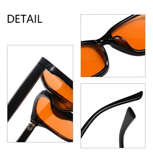 <span class=keywords><strong>Occhiali</strong></span> da Computer Classici Sunray, Ultimo Modello Quadrato con Logo Personalizzato, Riducono l'Affaticamento degli Occhi, <span class=keywords><strong>Occhiali</strong></span> Anti <span class=keywords><strong>Luce</strong></span> <span class=keywords><strong>Blu</strong></span> per Uomo e <span class=keywords><strong>Donna</strong></span> - Product Image 4