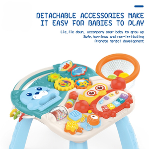 Juguetes Educativos para Bebés, Andador <span class=keywords><strong>de</strong></span> Música <span class=keywords><strong>4</strong></span> en 1, Paseantes <span class=keywords><strong>de</strong></span> Ciencia Preescolar, Cochecitos - Product Image 3